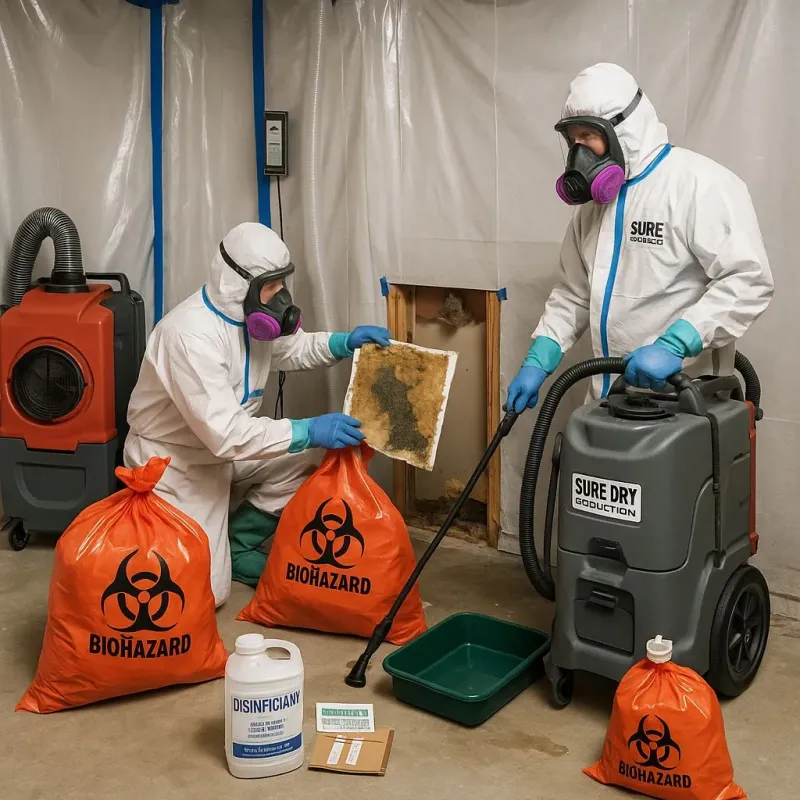Contaminated Water Handling Protocols process in Ford County, IL